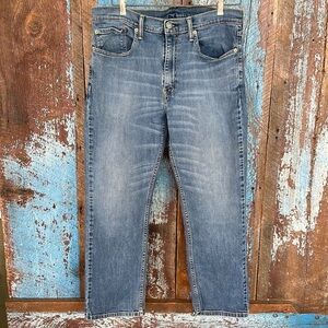 Levi's 559 Relaxed Straight Leg Blue Denim Jeans, Men's Size 36 x 30